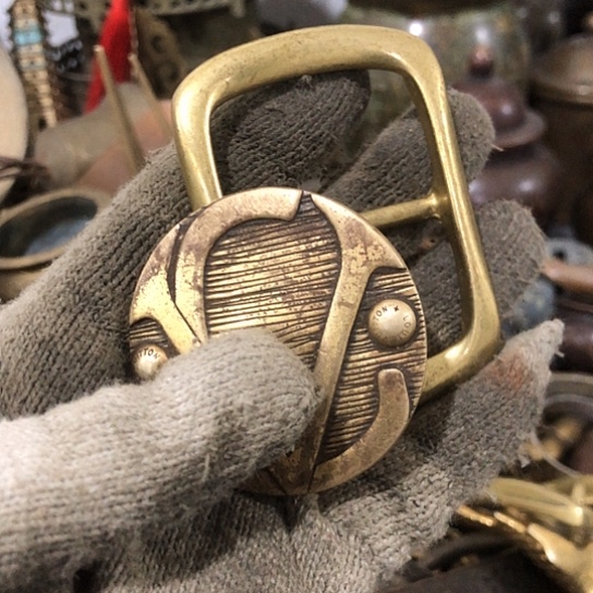 潮***鸣闪电购铜摆件工艺品