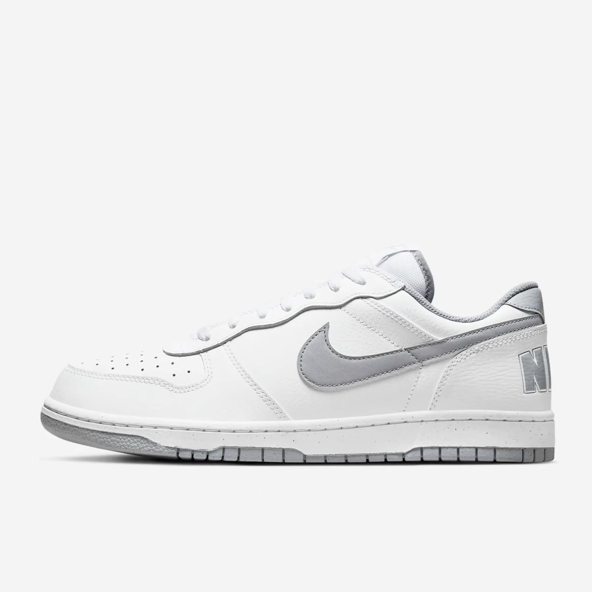 NIKE/耐克男款BIG NIKE LOW运动休闲复古白灰板鞋355152106