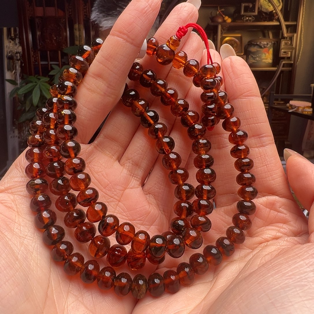 琥珀未镶嵌裸石抚顺琥珀20324-6八