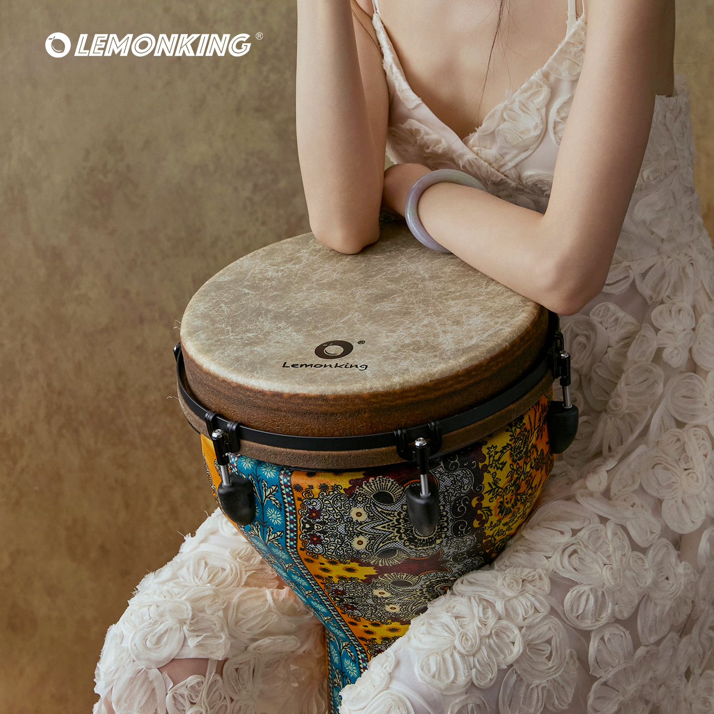 lemonking非洲鼓成人演奏丽江12寸初学演奏手鼓流行品牌商品图