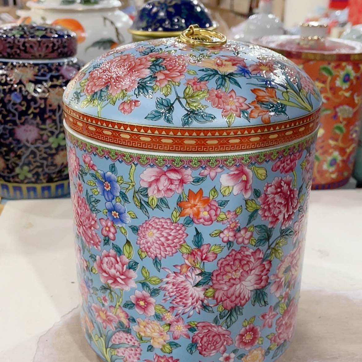 【闪购商品】罐陶瓷茶叶罐密封罐