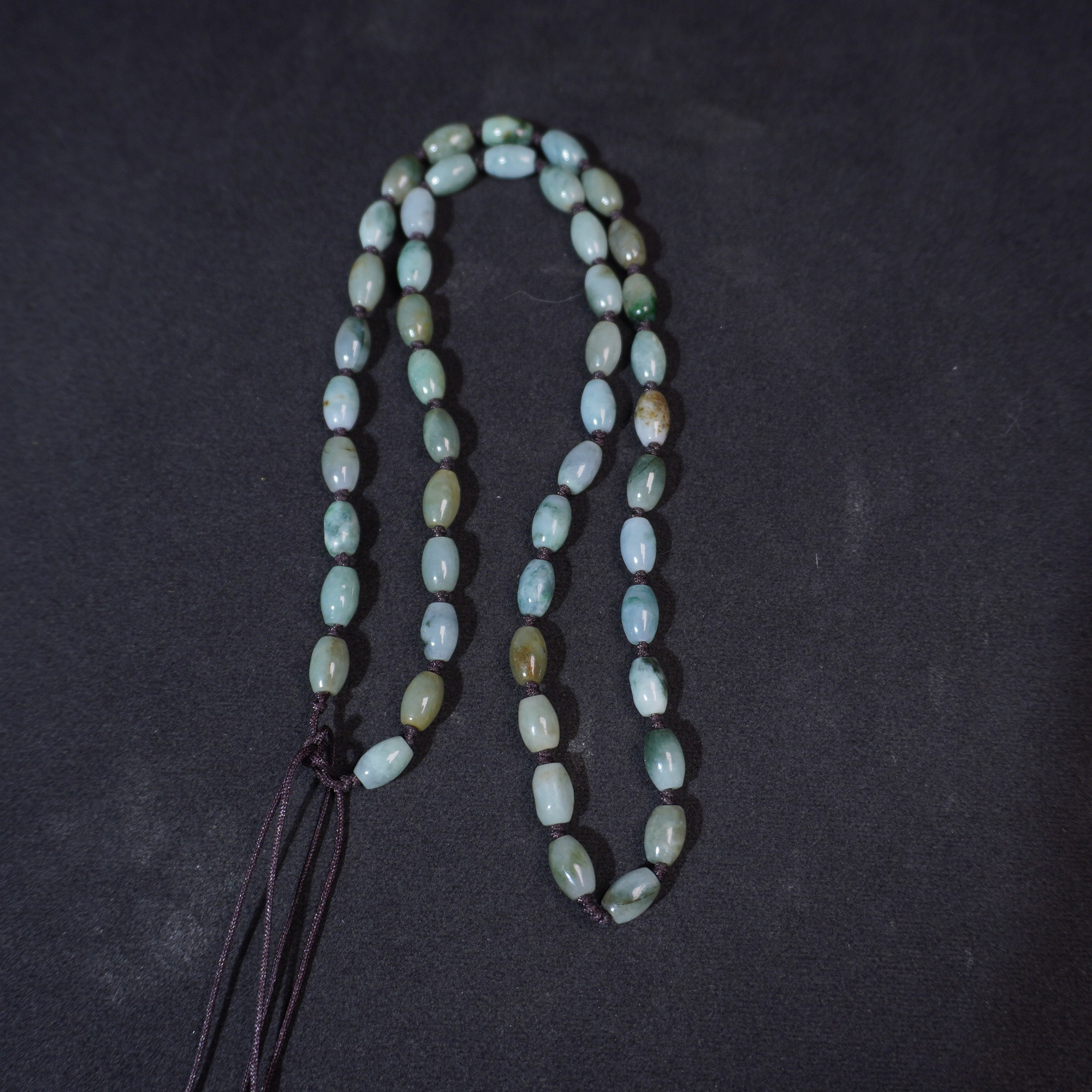 5YE63 清 翡翠项链