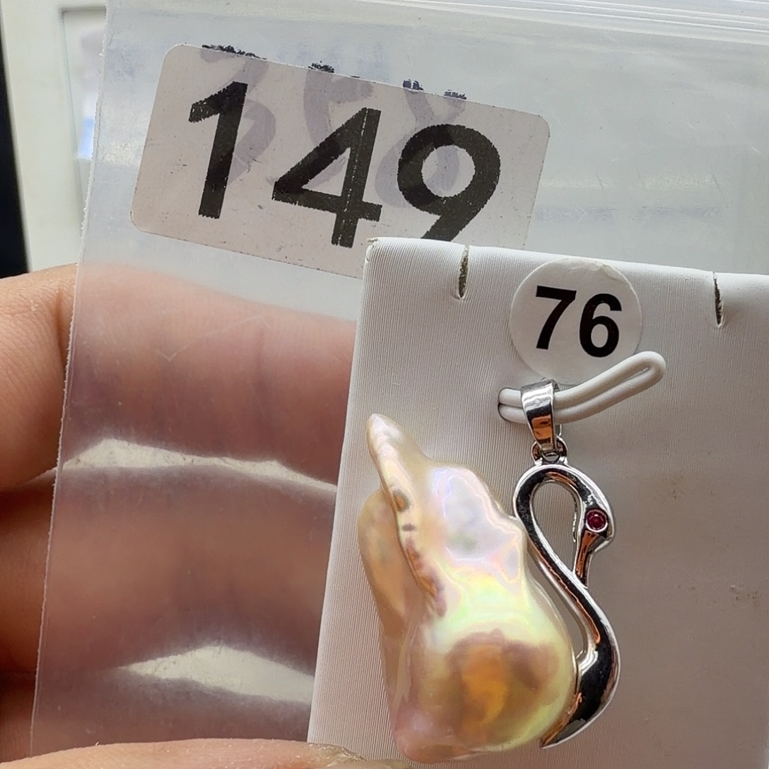 颈饰淡水珍珠合金