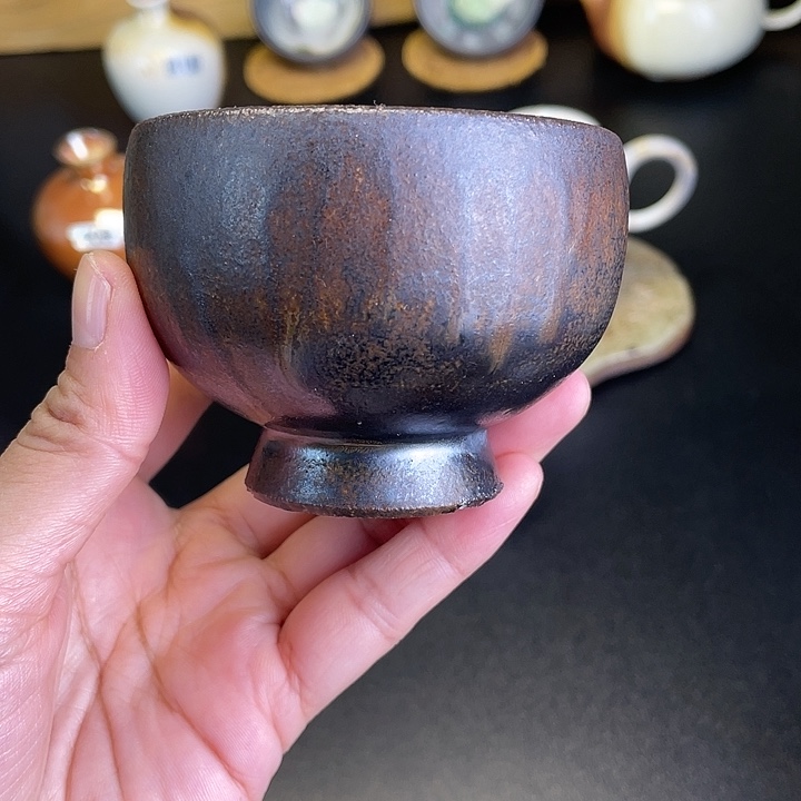 燃薪柴烧茶器主人杯