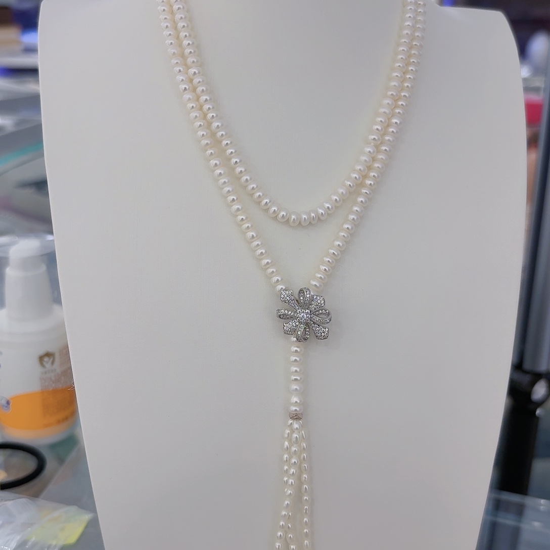 淡水珍珠颈饰未镶嵌