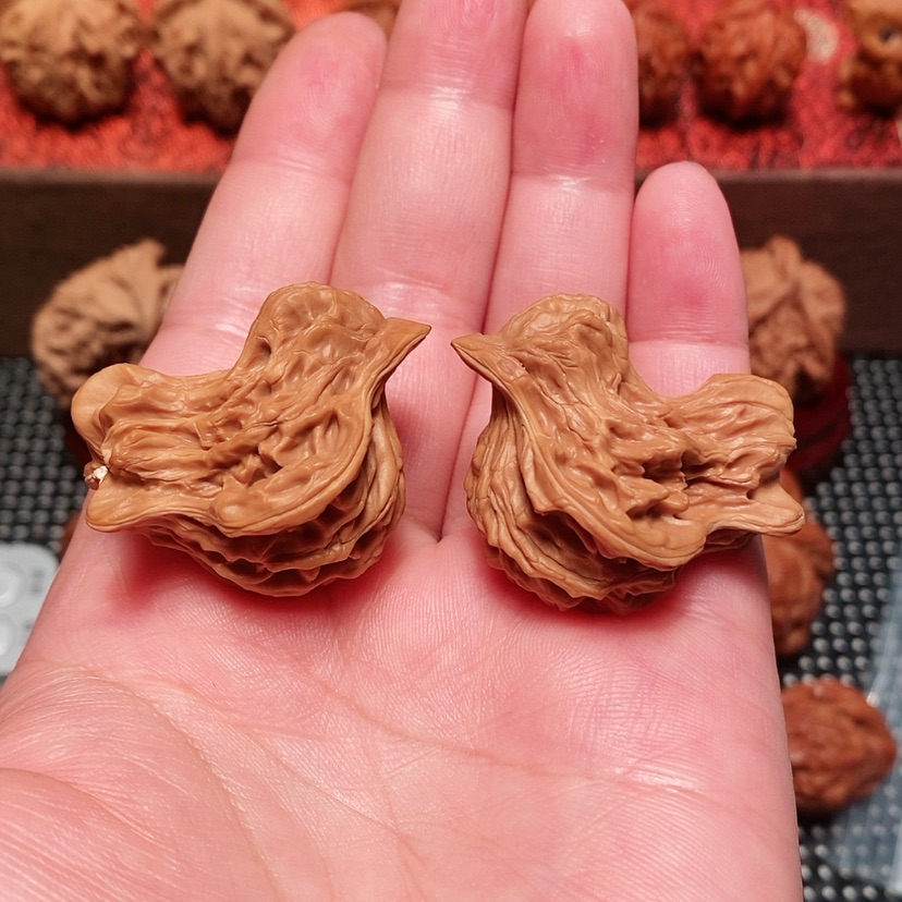 【闪购商品】文玩核桃吊坠.****.小鸟