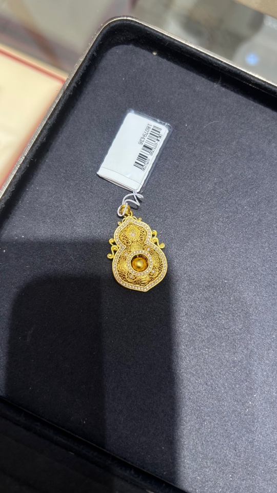 足金999人生四美吊坠12.5克