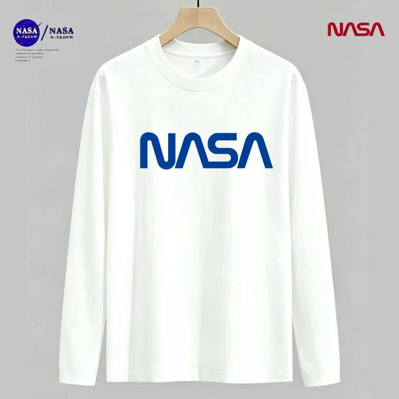 NASA联名秋衣微宽松秋冬时尚男女同款休闲百搭长袖