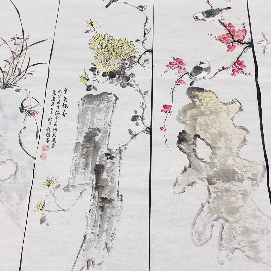 国画纯手绘作品欣赏