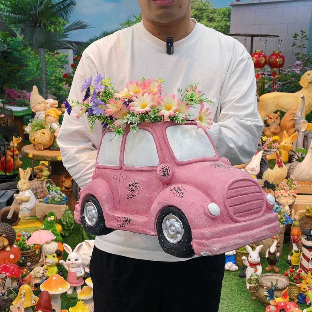 红陶花园庭院摆件