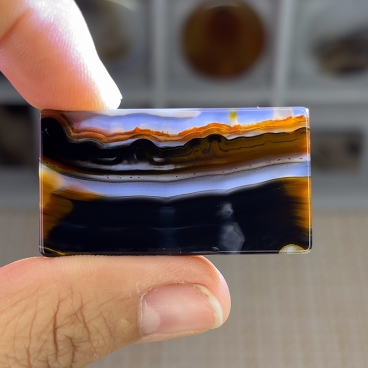 玛瑙/玉髓未镶嵌吊坠(不含链)