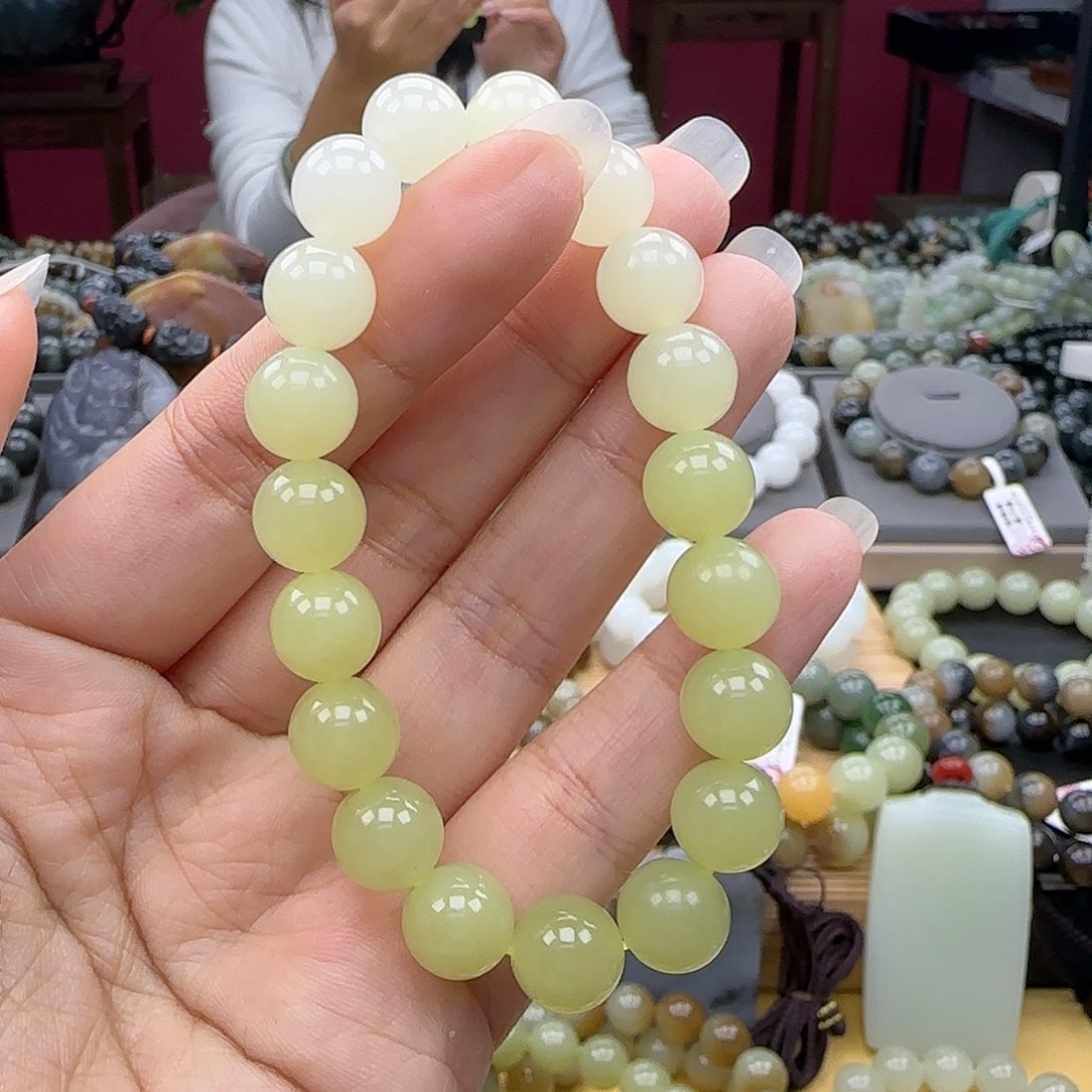 和田玉手链未镶嵌