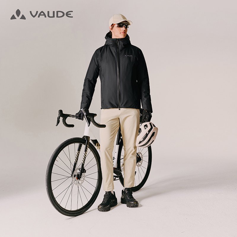 VAUDE巍德金标P棉200G帕苏PLUS保暖冲锋衣男2025新款防风防寒外套