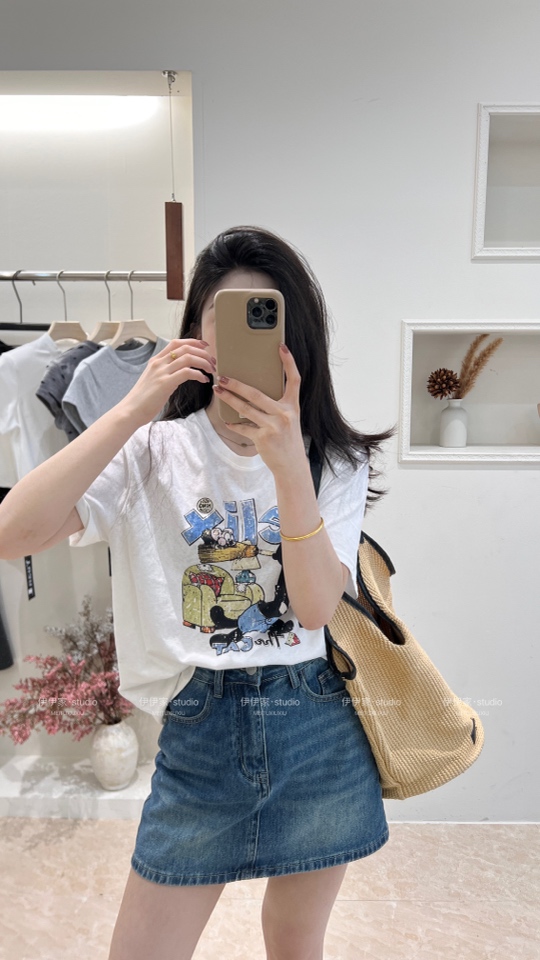 YYJ【猫和老鼠T】韩系洋气减龄圆领T恤