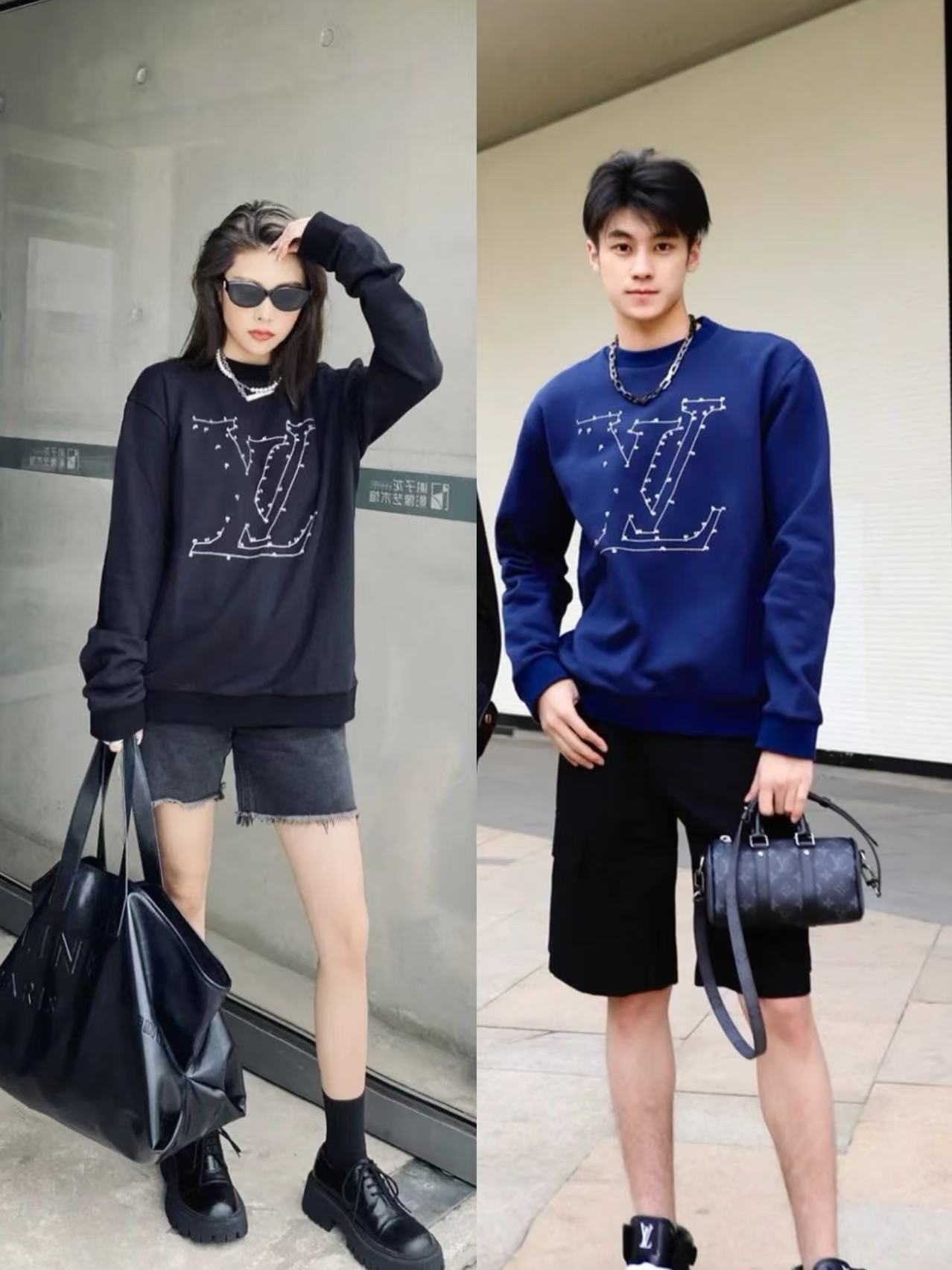 未使用 LouisVuitton/路易威登 FZ 针织连连看星座卫衣 HJY21W