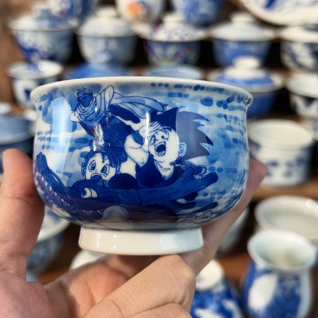 泥藝瓷梦七龙珠炉式杯