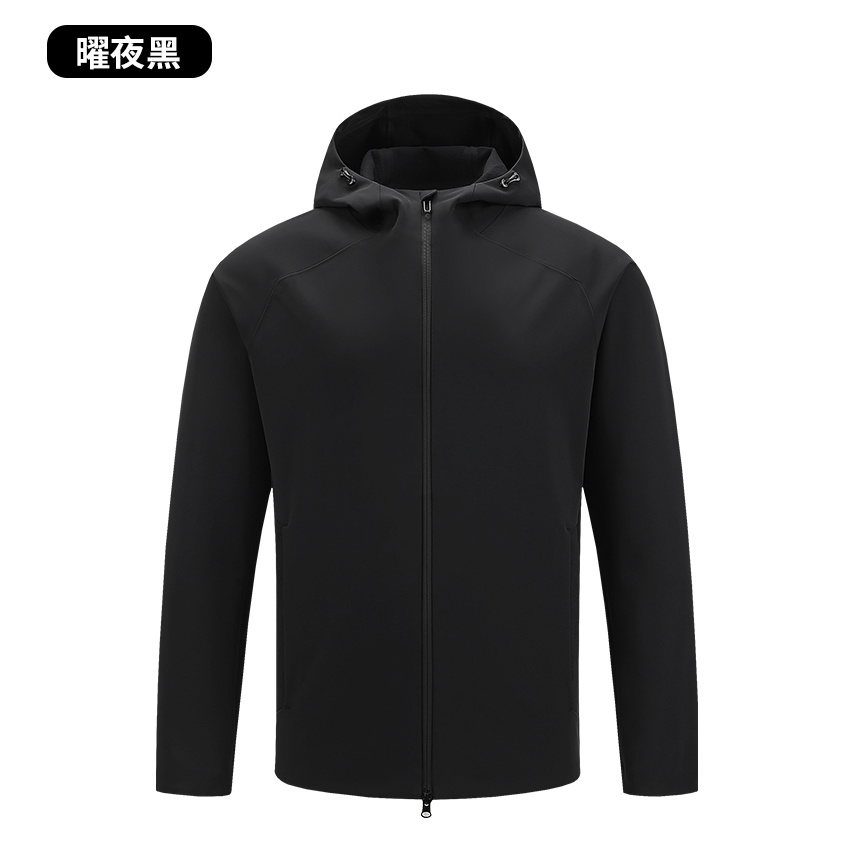 77781 男女软壳硬核冲锋衣户外防水压胶夹克外套运动机能风
