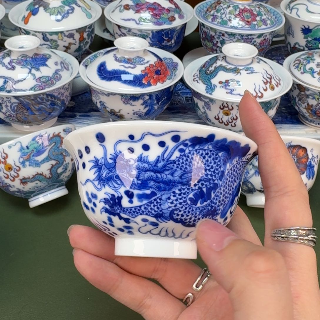 景德镇手工手绘茶具351