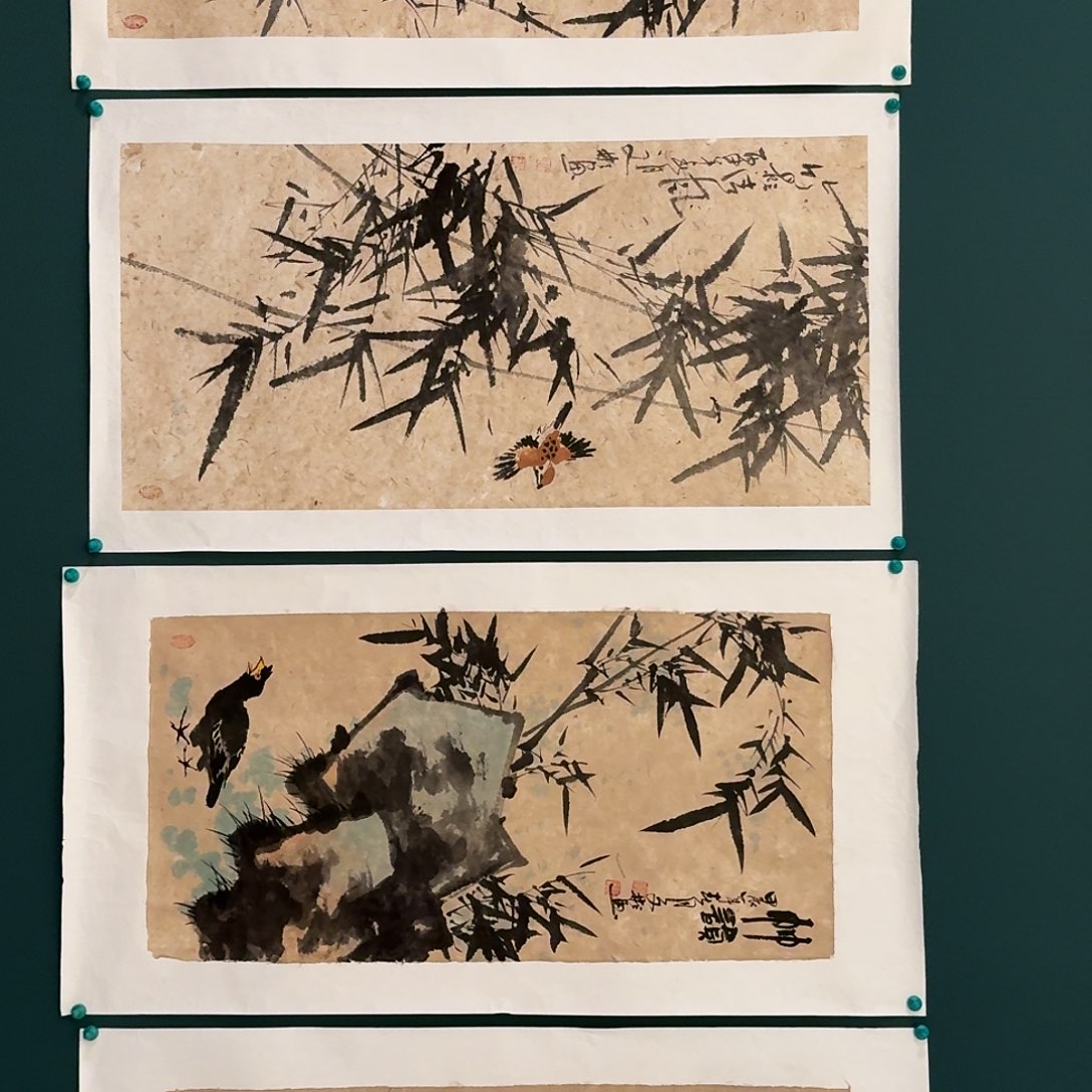 国画溥文彬老师的作品