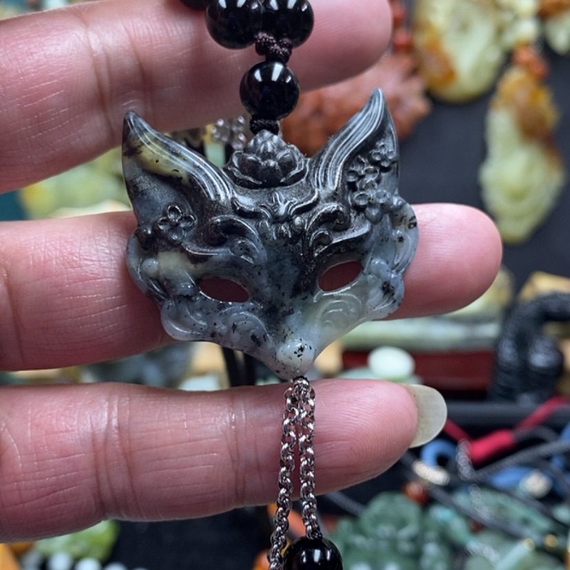 【闪购商品】蛇纹石玉吊坠未镶嵌