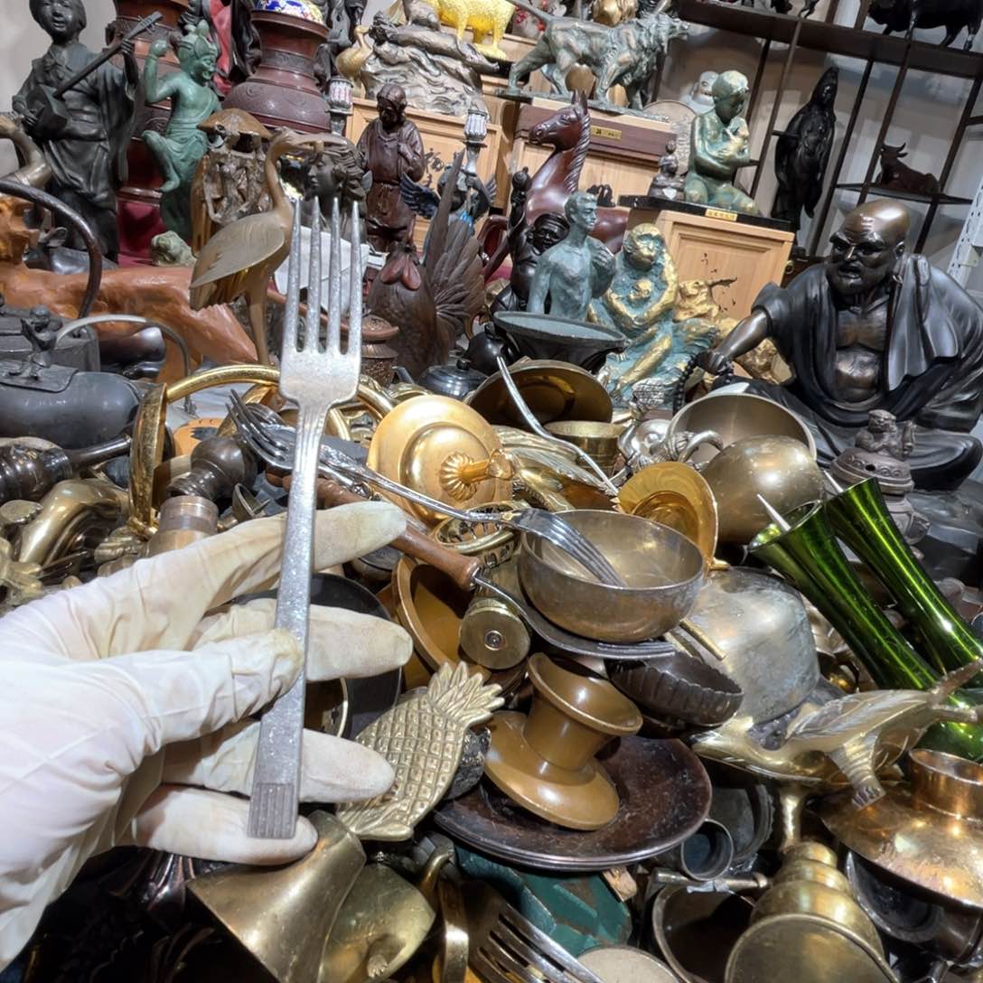 大阪回流铜器摆30