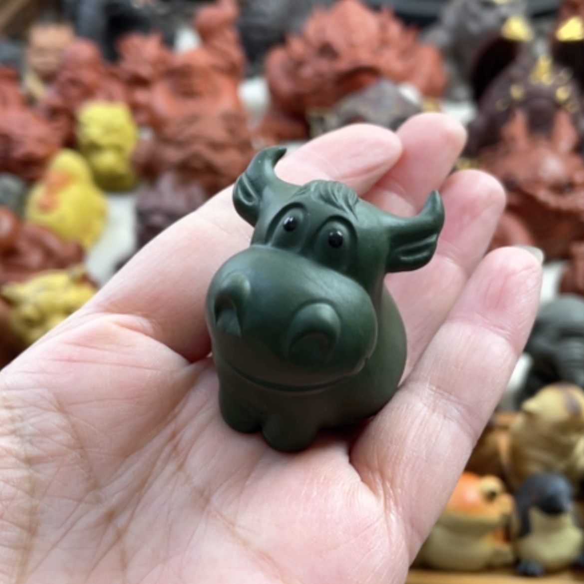 【闪购商品】紫砂茶宠紫砂小牛