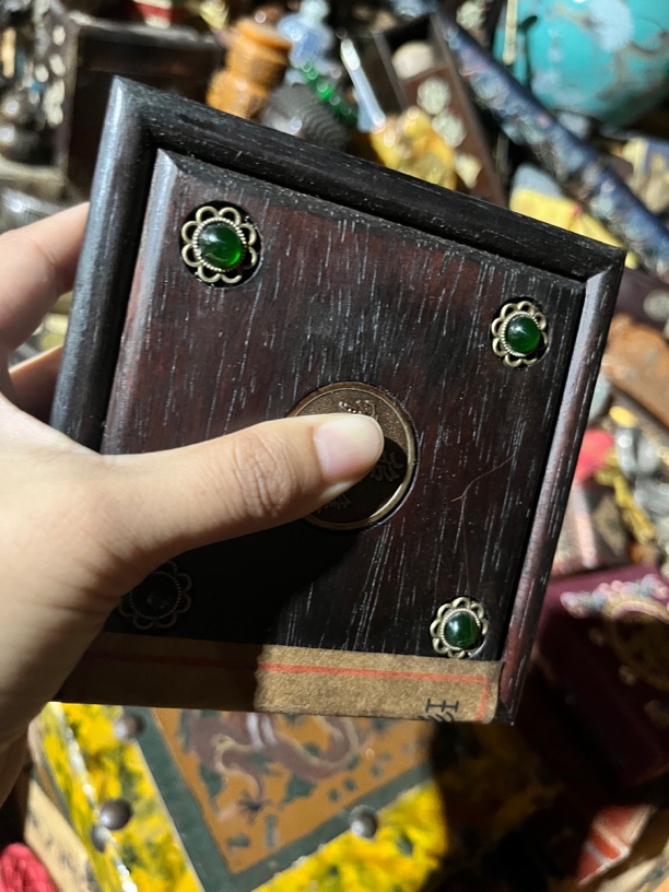 【闪购商品】福利精品四宝木盒完整复古风