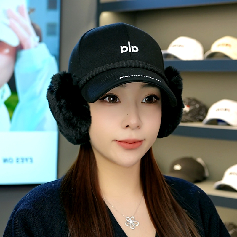 【耳包链接没有帽子】韩版加绒冬季棒球帽耳包鸭舌帽女秋冬耳套