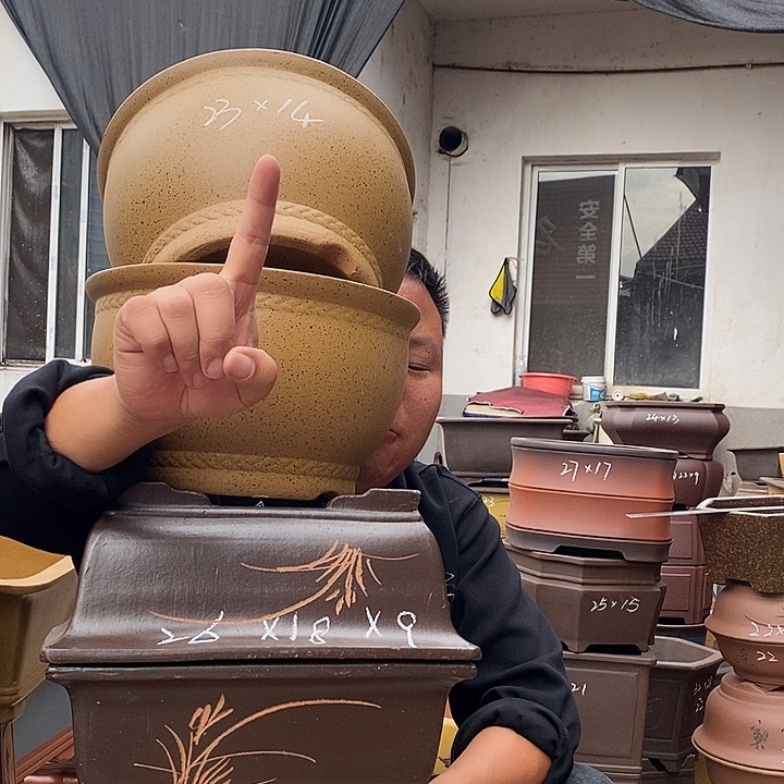 花盆紫砂宜兴紫砂