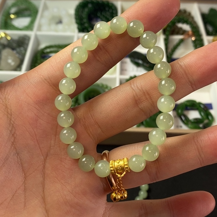 和田玉手链未镶嵌