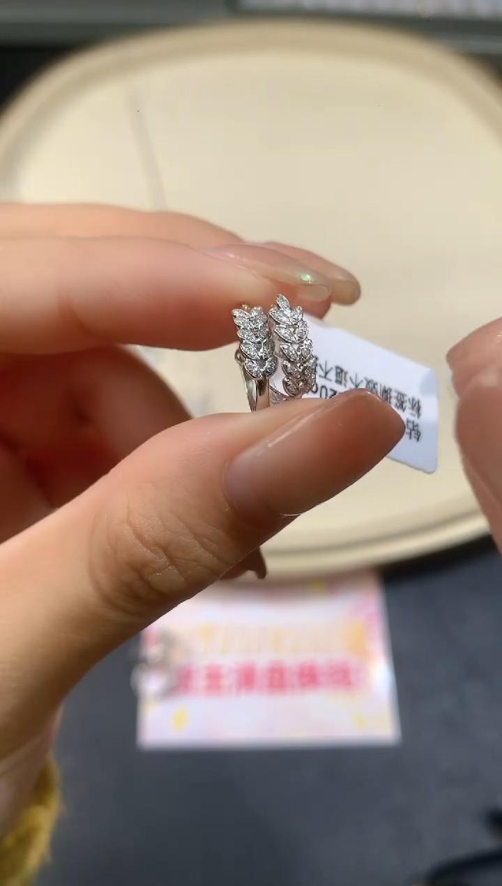 【小鱼严选】钻石耳饰-18K-ZS11|