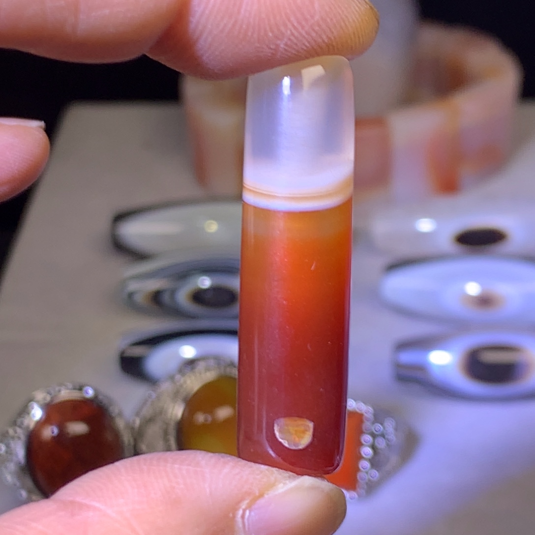 玛瑙/玉髓合金颈饰