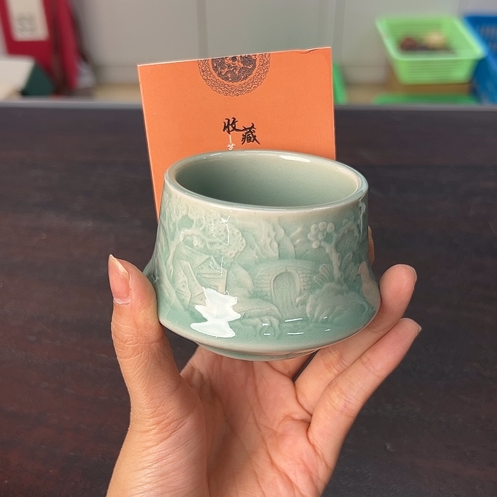 小米茶器龙泉云间青瓷