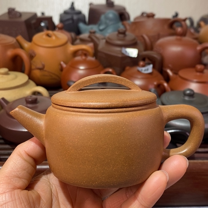 茶壶紫砂微瑕处理一把