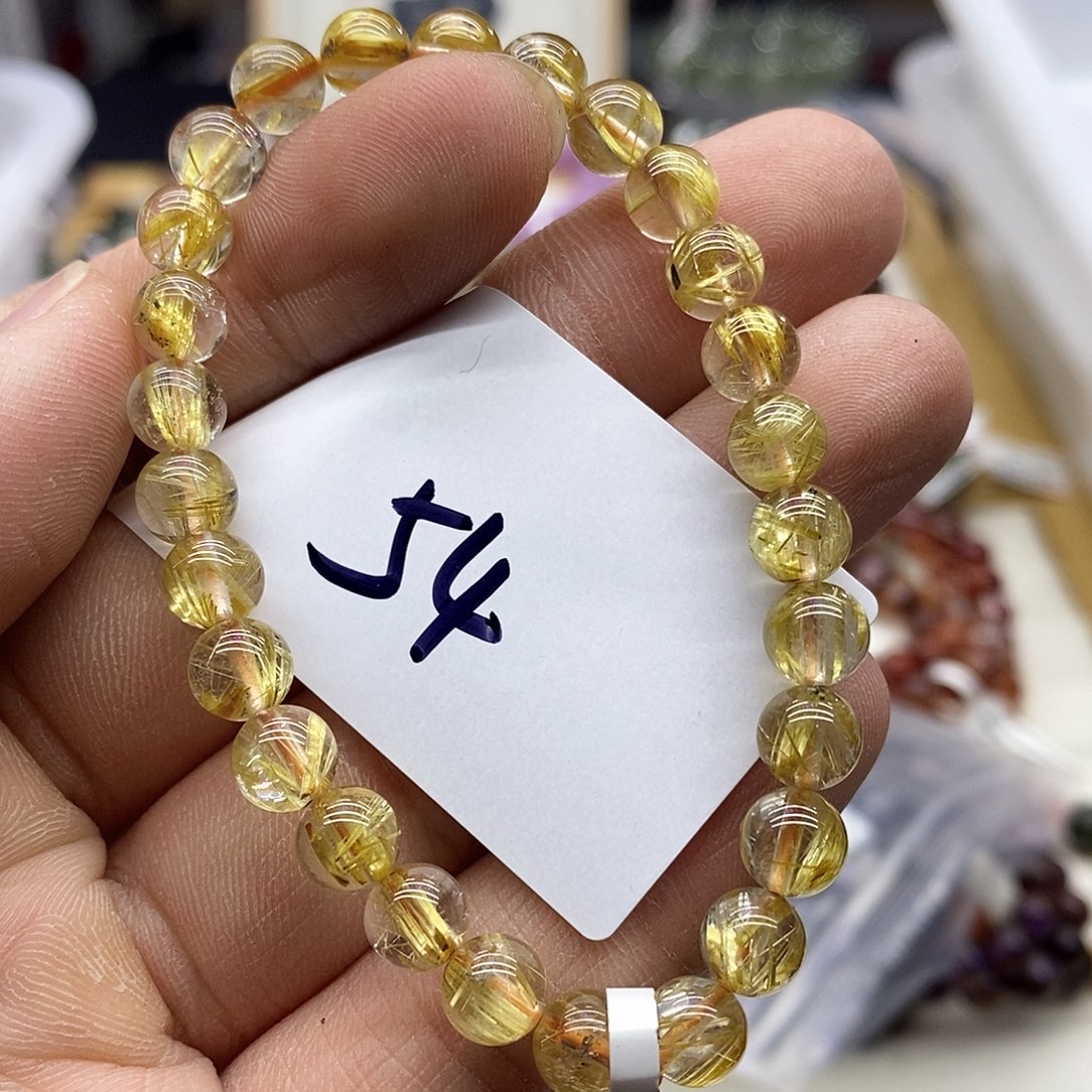 水晶手链未镶嵌天然