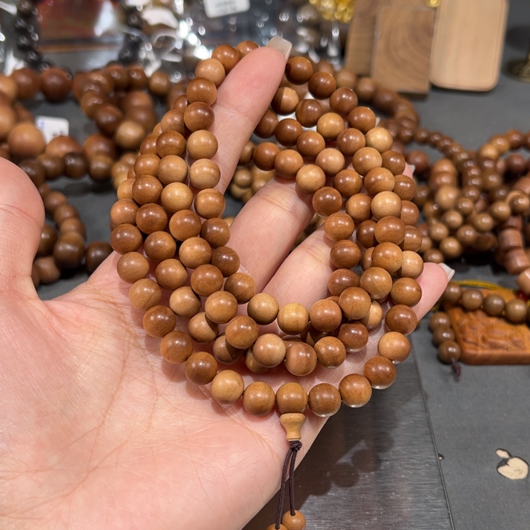 乌***姐手串/手链檀香木全品0.8✖️108颗多圈，清厂价