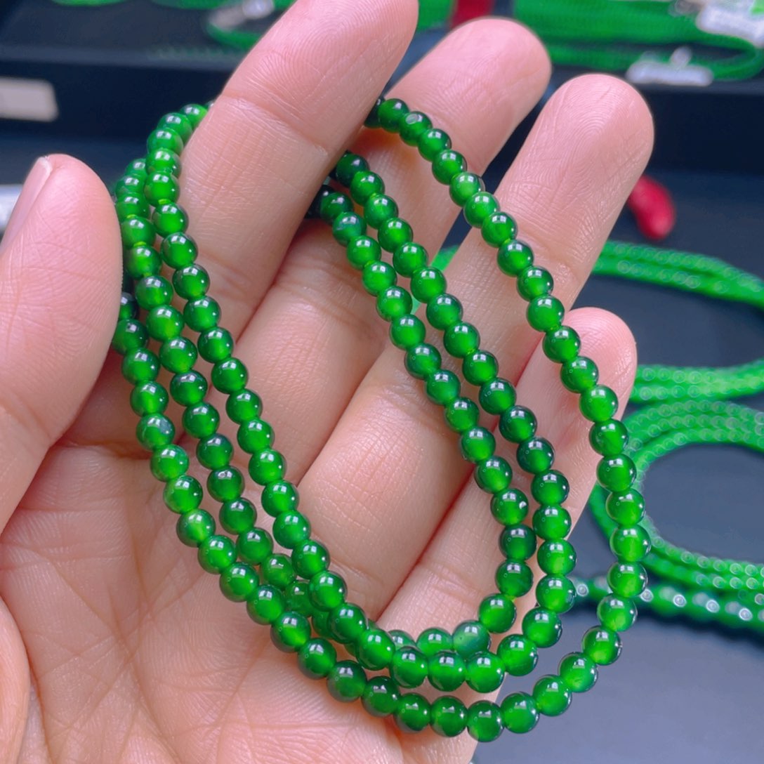 翡翠项链未镶嵌，1