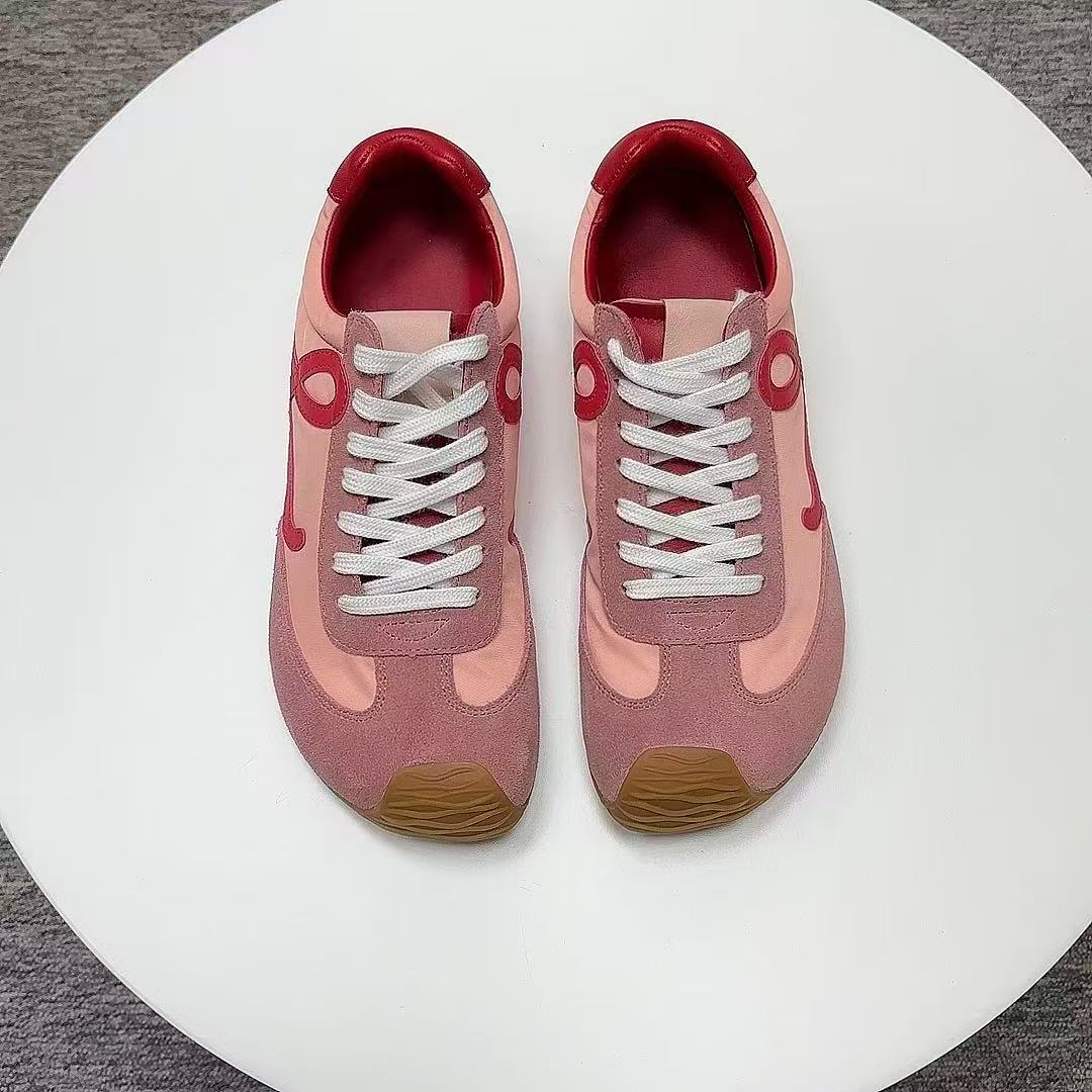 四季清仓断码男女极简风单鞋2025复古红色百搭29-99无运费险001