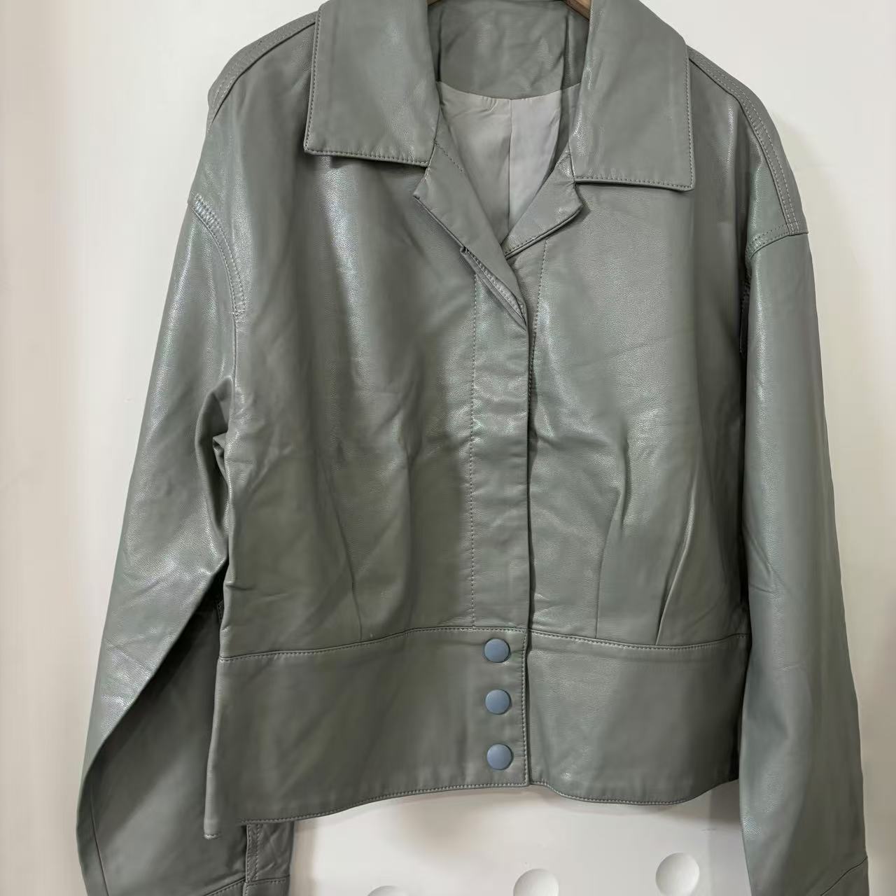 492 S11M6时尚气质百搭皮外套上衣