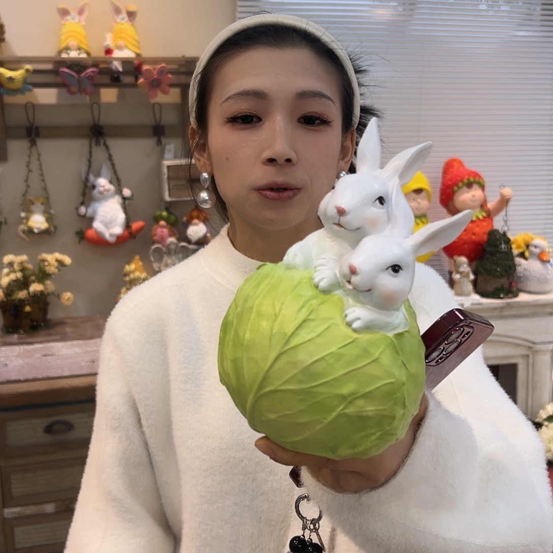 花园摆件红红火火