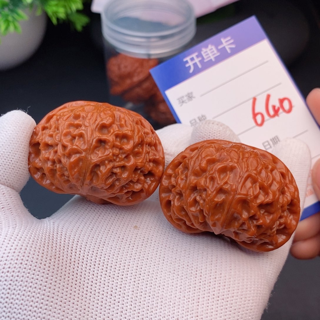 文玩核桃把件47宫灯640