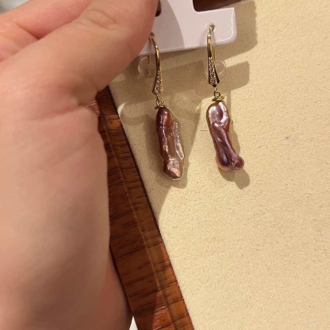 淡水珍珠合金颈饰