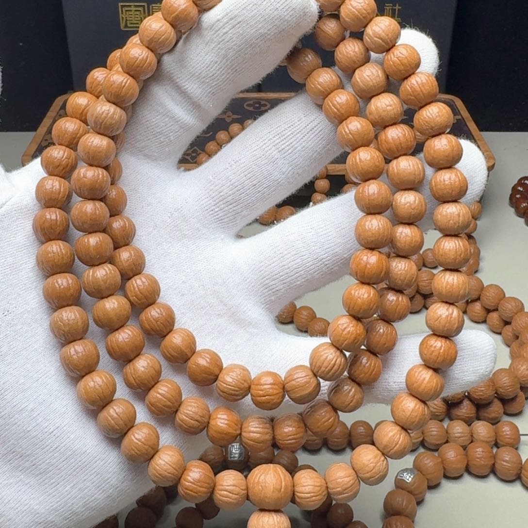 猴头核桃手串10大同尺南瓜，110颗脖挂