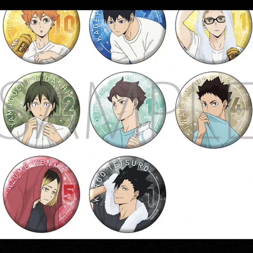 【排球少年】休憩时光 吧唧 日谷盲盒（满15包邮）