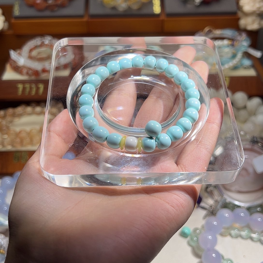 水晶珠宝半成品未镶嵌东****啡