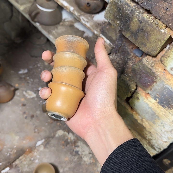 椰***树茶壶紫砂坭兴陶柴烧