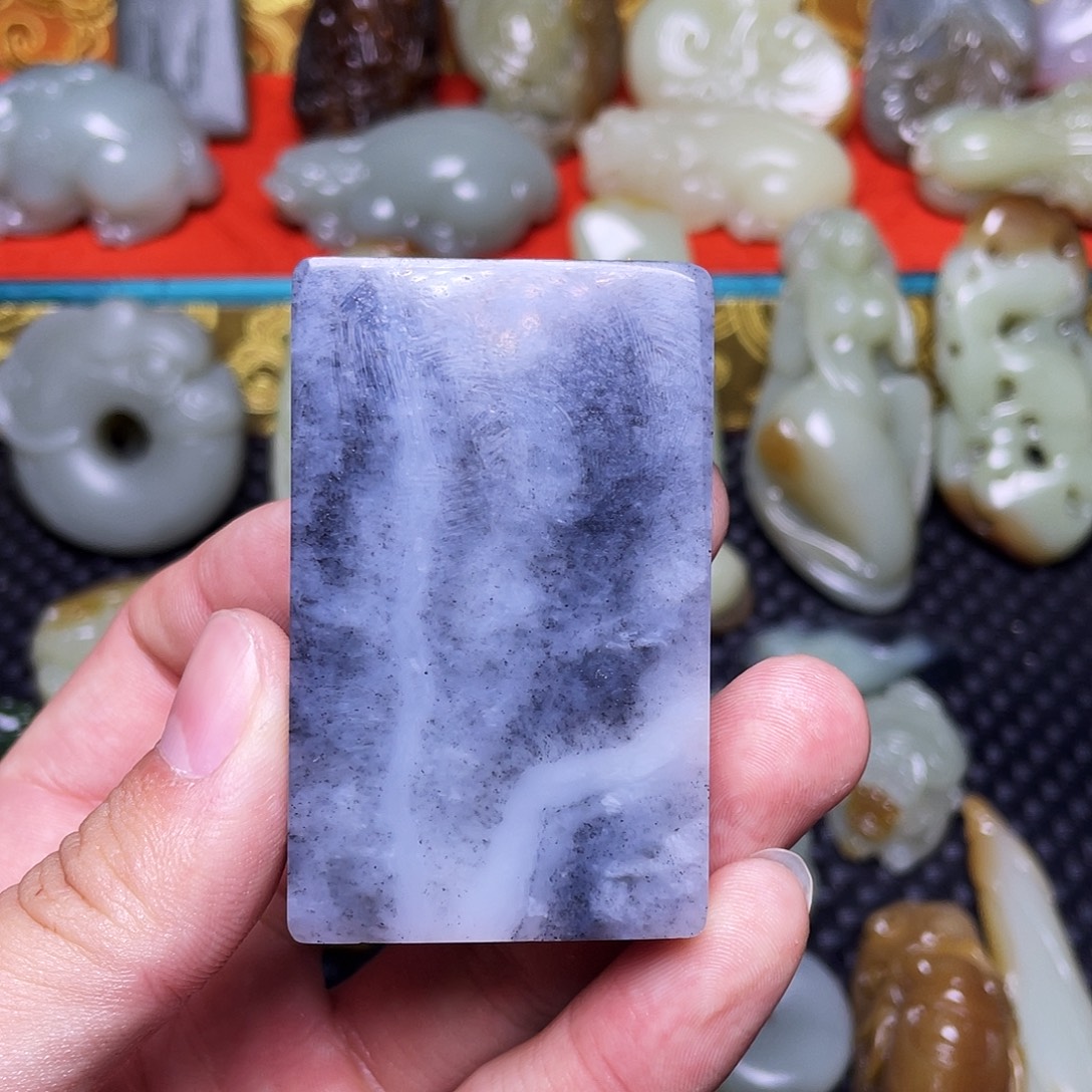 ~****和田玉未镶嵌颈饰