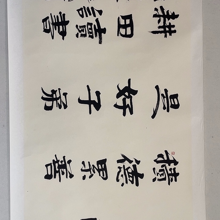 横款卢老师四尺书法