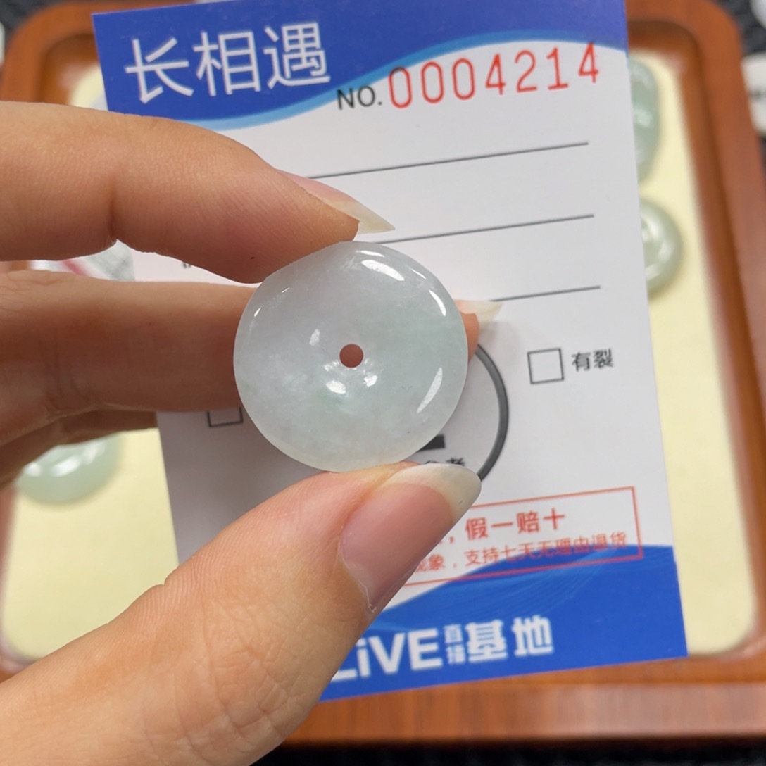 翡翠颈饰未镶嵌翡翠吊坠x 4214