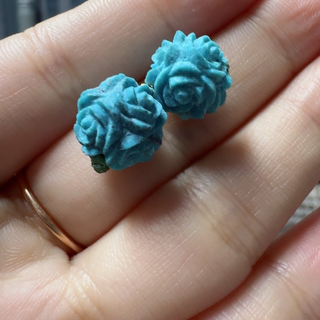 绿松石珠宝奇石未镶嵌